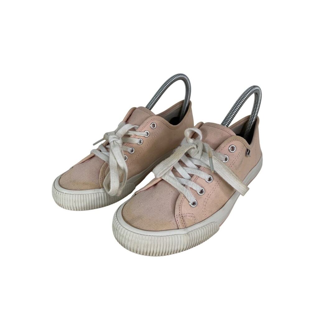 Hurley Womens Size 6M Pink Canvas Sneakers Casual Shoes